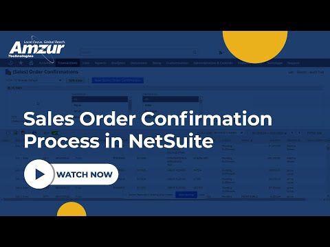 וִידֵאוֹ: כיצד אוכל לאשר הזמנת מכירות ב-NetSuite?