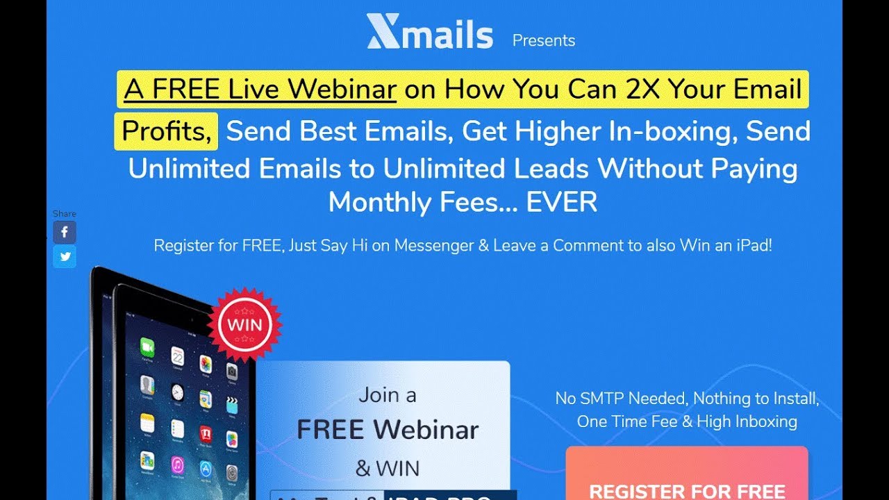 [XMails] Better Inbox Delivery, More Clicks & Open Rates