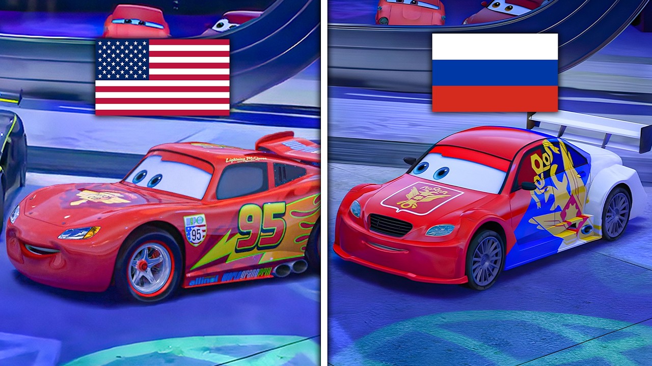 International Versions Completely Changed Cars 2 - YouTube