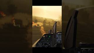 F16 Brrrrrt Enemy Column DCS #gaming #shorts #f16 #dcs #attack #flightsimulator #gameplay #20mm