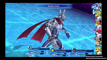 DIGIMON STORY CYBER SLEUTH Dynasmon Fight