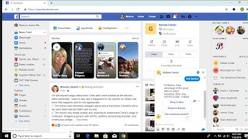 Facebook chat bot