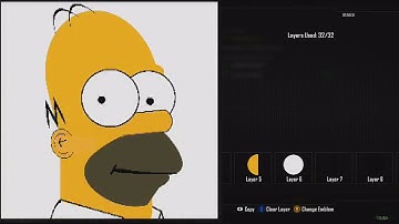 Call of Duty Black Ops 2 Emblem Editor Tutorials - Black Ops 2 - Perfect Amazing HOMER SIMPSON Emblem Tutorial (The Simpsons) Playercard