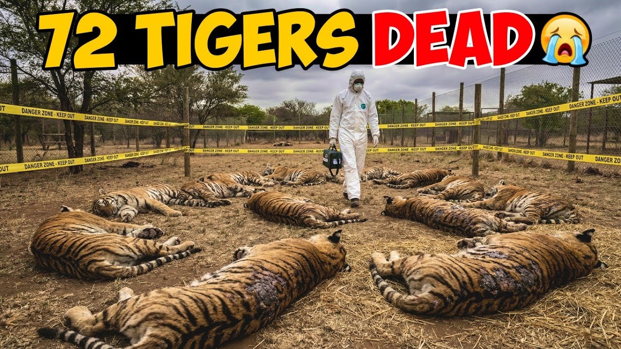 72 Tigers Ki Dardnaak Death… Duniya Ko Hila Dene Wala Haadsa! 😱🐯