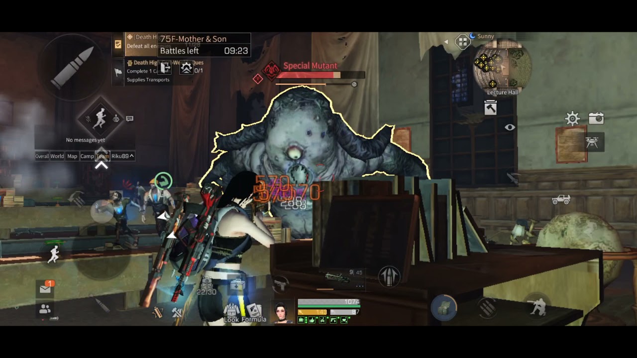 LifeAfter DH Floor 70 And 75 (Dash) Gameplay Death High Season 9