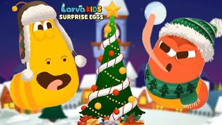 🎄Larva Christmas Bingo Song 🎄 Color Game + More Nursery Rhymes & Kids Songs🎄