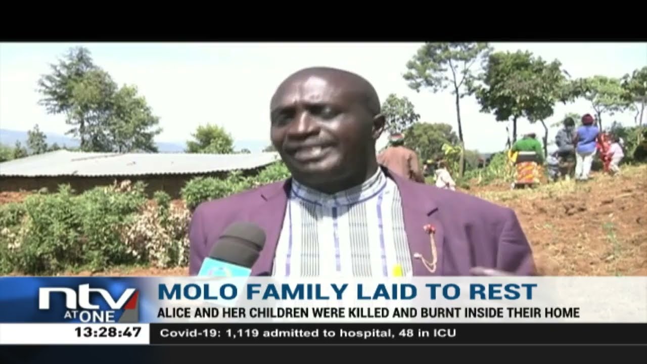 Molo: Woman and her three children killed by her husband laid to rest 1