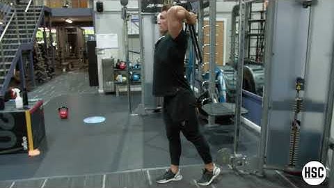 OVERHEAD LOW ROPE TRICEP EXTENSION