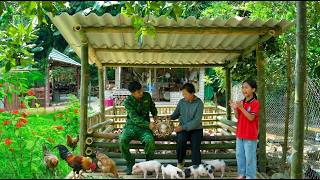 Veteran Trieu Khuong & TieuNhu’s Mother Build a Pigsty – Are They Becoming a Happy Family? screenshot 3