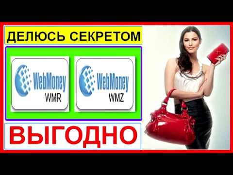 Как выгоднее обменять в Webmoney Wmr на Wmz. 7 мин и готово!