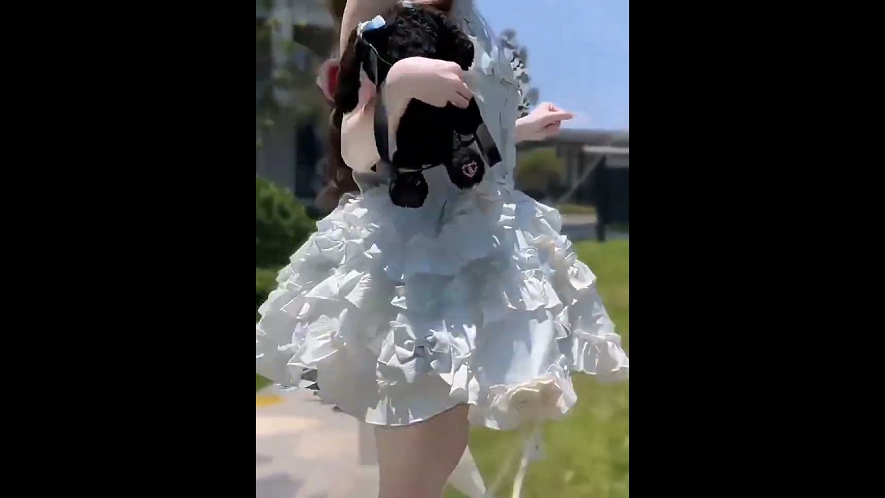 アイドル系 JSKセットアップ ホルターネックトレーン付き | ロリータ