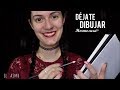 Asmr espaol djate dibujar hermosura roleplay dibujante