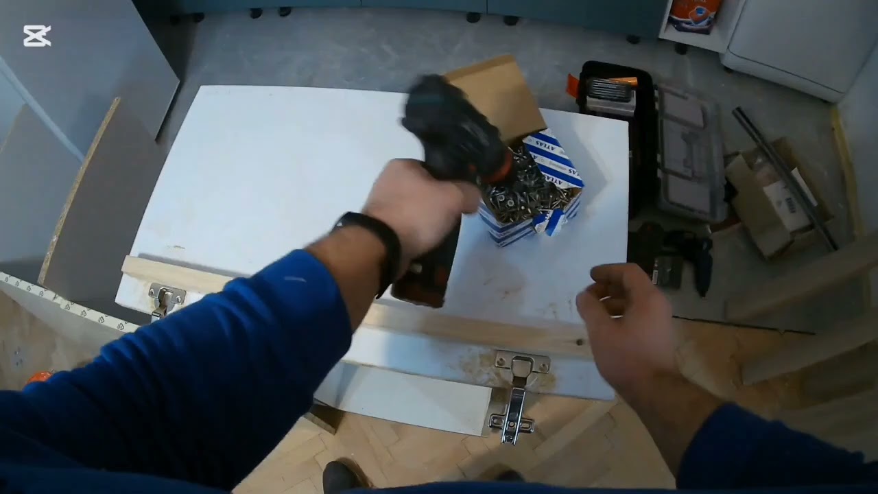 Izrada elementa za kupatilo (making an element for the bathroom)