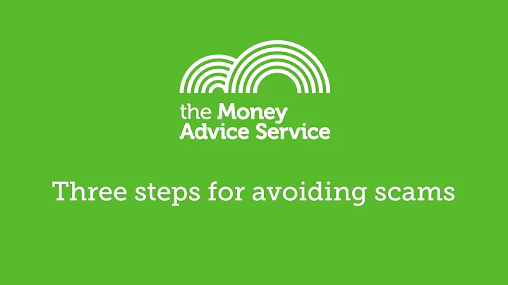 Three steps to avoid financial scams