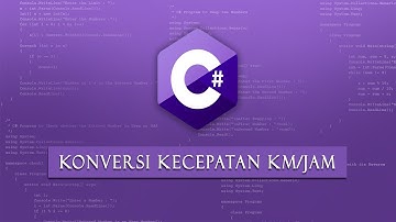 Program C#   Mengkonversi kecepatan Km/Jam ke m/menit, cm/detik, mil/jam di Program C#