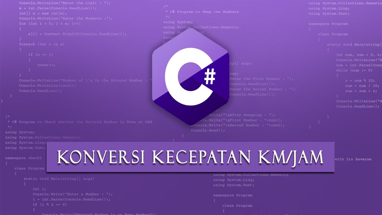 Program C Mengkonversi Kecepatan Km Jam Ke M menit Cm detik Mil jam program-c-mengkonversi-kecepatan-km-jam-ke-m-menit-cm-detik-mil-jam