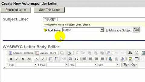 Learn how to create website   Setting Autoresponder using trafficwave