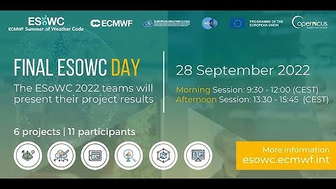 Final ESoWC Day 2022