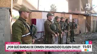 Delincuentes chilenos le tienen terror a bandas internacionales | Tu Día | Canal 13