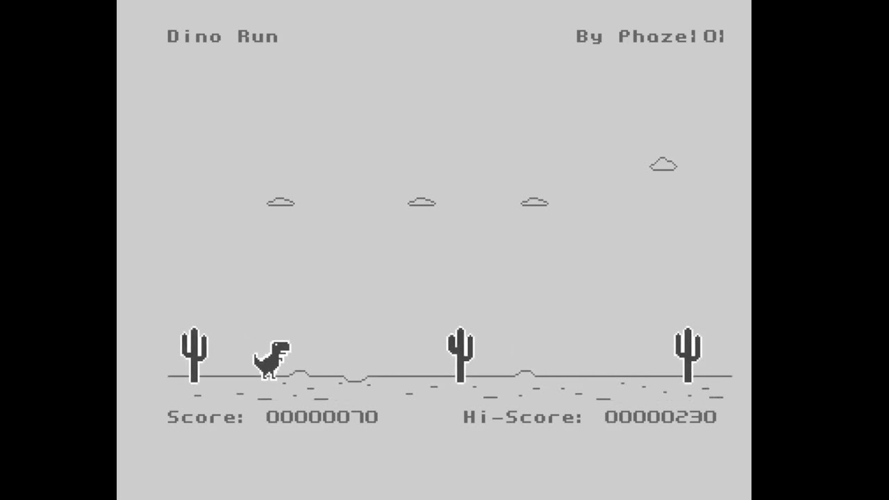 Dino Run (Amiga) by Prince / Phaze101 by Phaze101