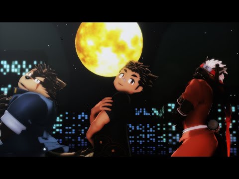 【MMD放サモ】 ライアーダンス ／ 犬塚モリタカ・主人公１・犬山タダトモ