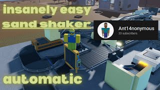 Easiest Auto Sand Shaker - made by @An14nonymous  - Refinery Caves