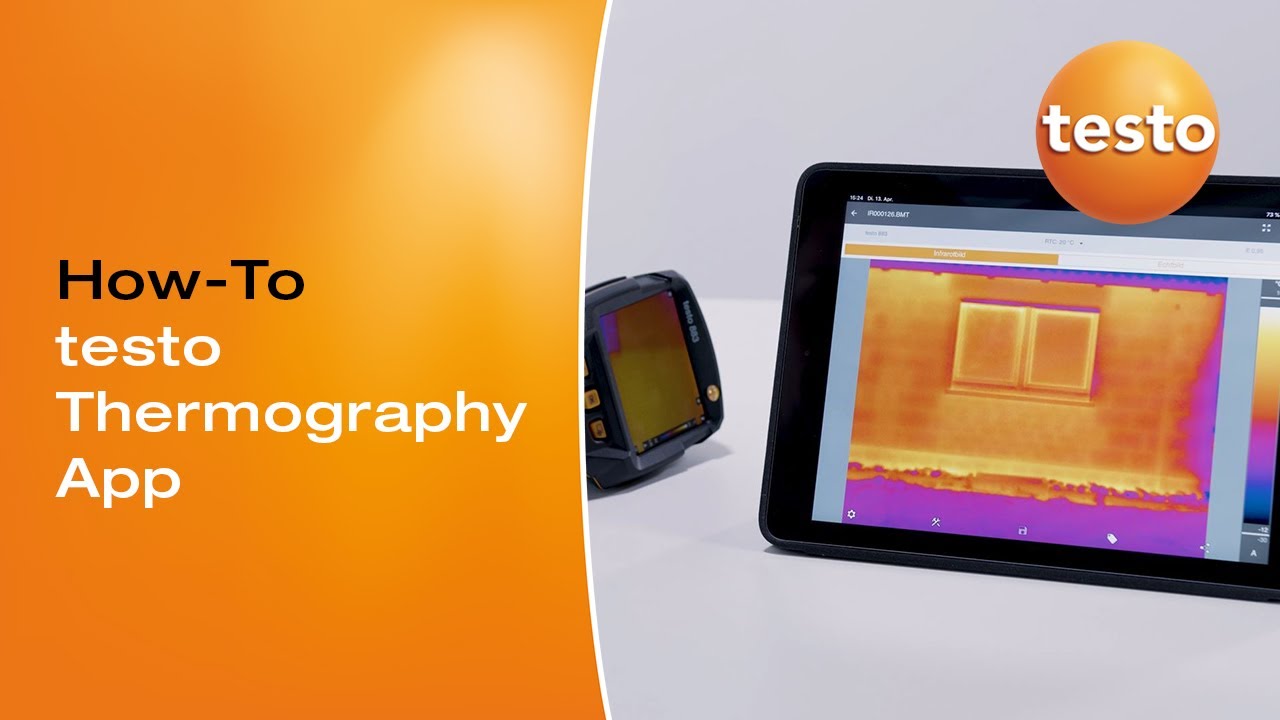 Die Thermography App von Testo - Smartphone und Wärmebildkamera werden ...