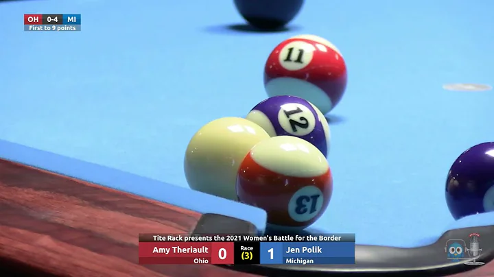 #5 - 8 Ball - Amy Theriault vs Jen Polik - 2021 Wo...
