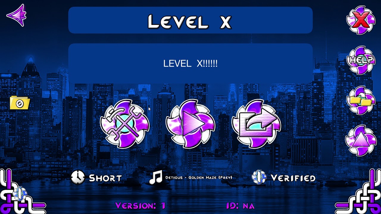 Geometry Dash Level X Verified 100% - YouTube