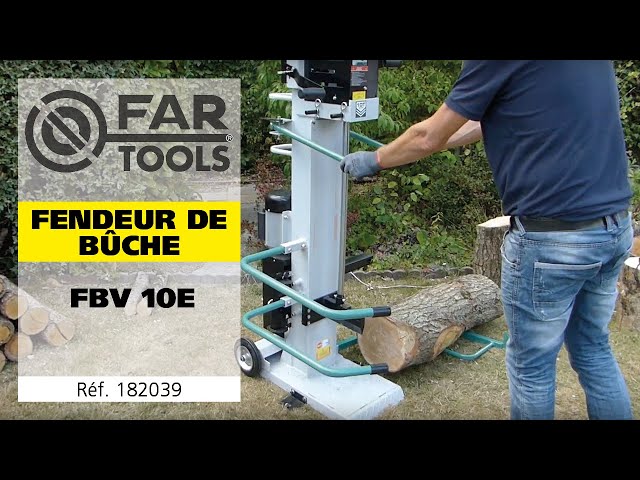 Nouveau fendeur de bûche vertical 10T FARTOOLS (182039) 