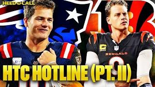 Drake Maye Ascending, NFL's Best Rivalry, Impenetrable Defenses & MORE from the HTC Hotline