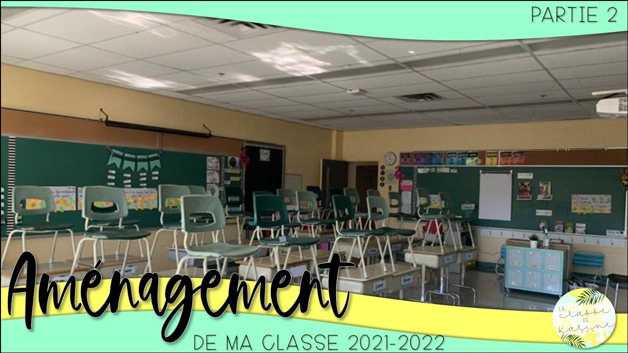 Vlogue - Aménagement de ma classe - Partie 2