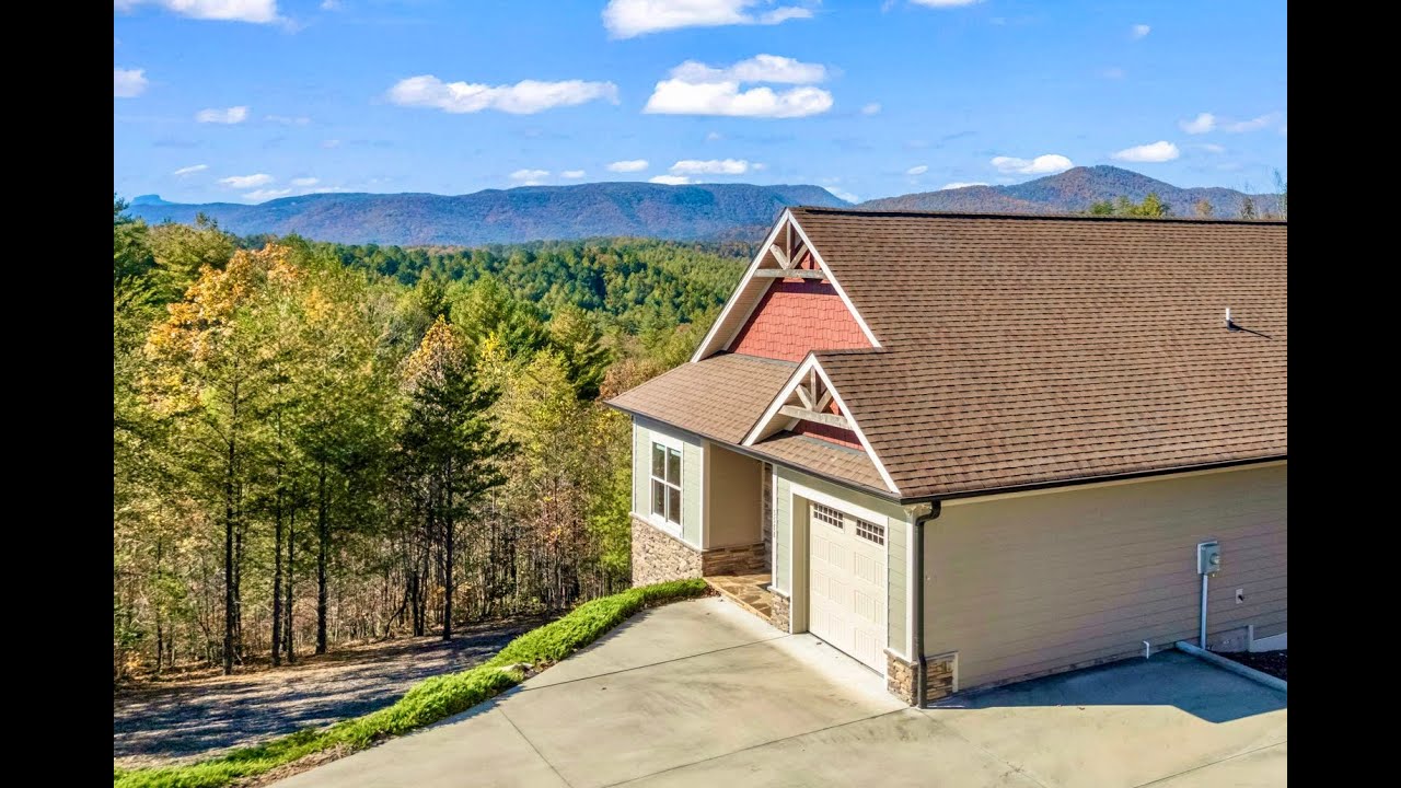 FOR SALE at The Coves Mountain River Club - FULLY FURNISHED 3 BR 3 BA Cottage with incredible views