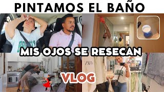 PINTAMOS EL BAÑO    VISITA MÉDICA por la VISTA  Mis ojos se resecan  | #susanvlogs