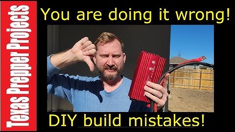 Building a DIY Power Station DIY Start here! | Texas Prepper Projects #prepper #solarpower