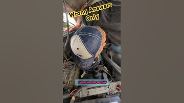 Wrong Answers Only! Can You Help me! #automobile #funny #mechanic #car #cartok #ford #oil