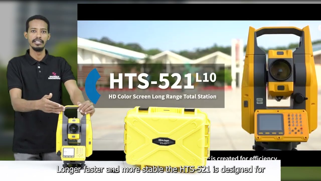 Demonstration of Hi-Target HTS 521L10 Optical Total Station
