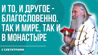 ЧЕРЕДУЙ ЭТИ 2 ВЕЩИ В ЖИЗНИ! / митрополит Феогност