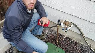 Sprinkler Quick Drain