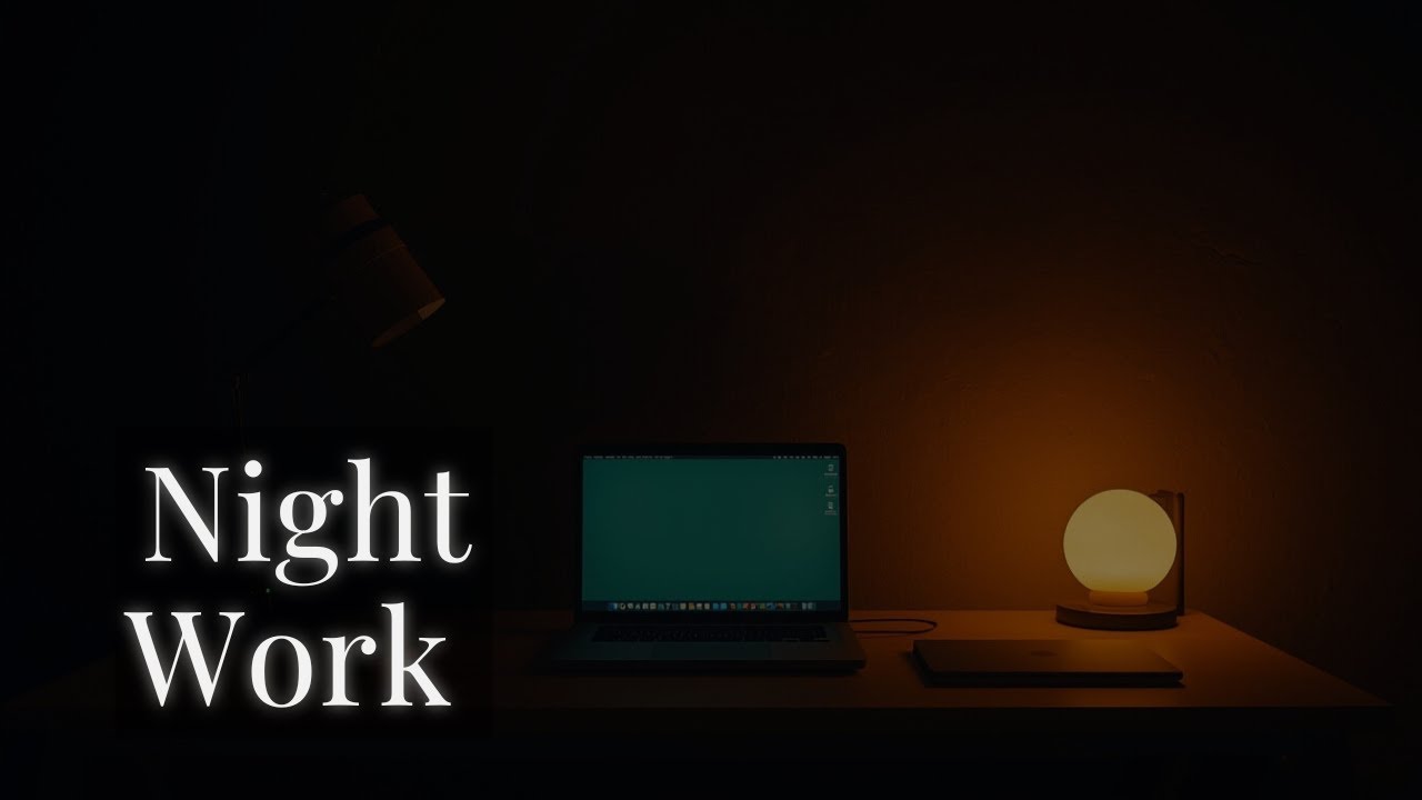 Calm Night Work 💻 Lofi Jazz for Deep Focus