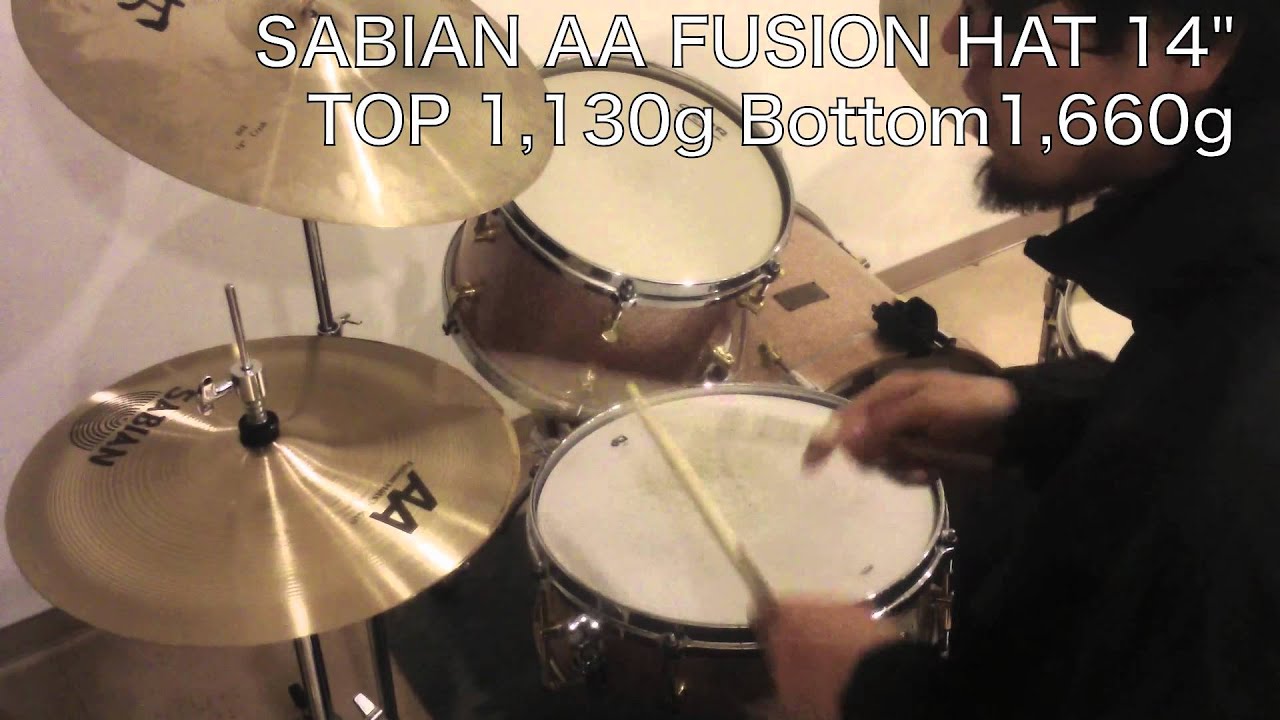SABIAN AA FUSION HATS 14