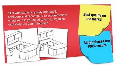 CSII Modular Workstations: Typical #5 - ofconcepts.com