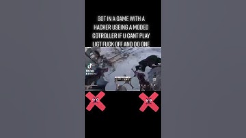 Ran into a Hacker Using Moded Controller 😡 #Short