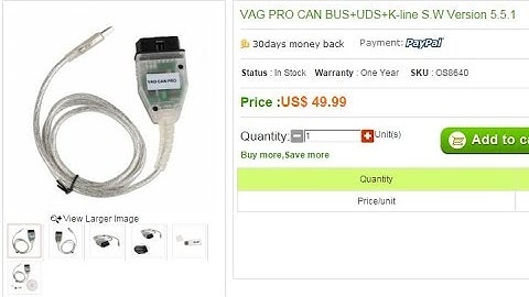 Install video  VAG PRO CAN BUS+UDS+K line S W Version 5 5 1
