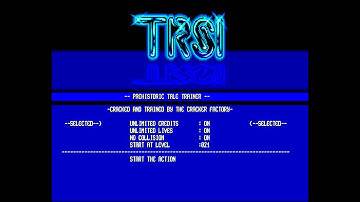 TRSI - Tristar and Red Sector Amiga Crackintro and/or Trainer for oldschool, Retro Amiga Games.