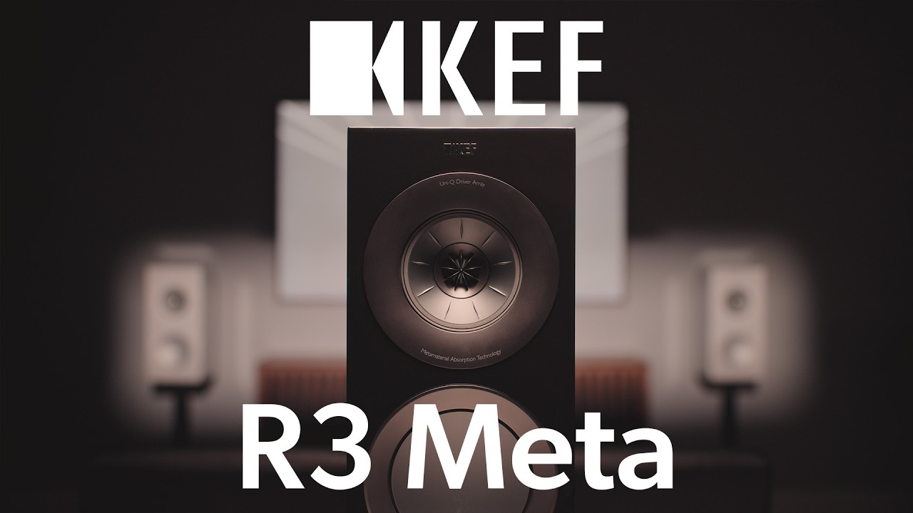 KEF R3 Meta stand-mount speakers | Crutchfield