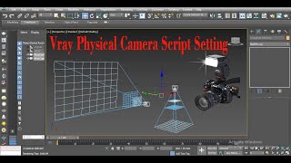 #3DDesigner V-Ray physical Camera Script, V-Ray Physical Camera setup in 3Ds Max tutorial part no.49