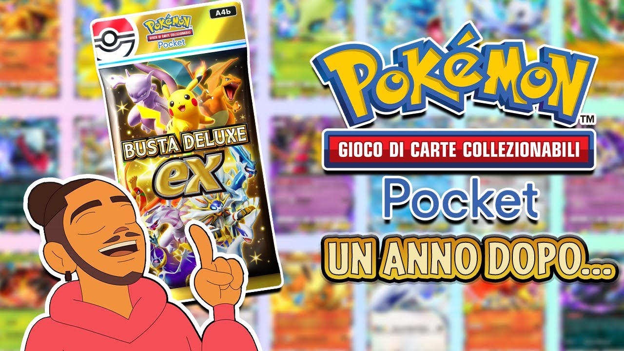 Anniversario - Sbusto "Busta Deluxe ex" Pokémon Pocket w/ Cydonia - YouTube