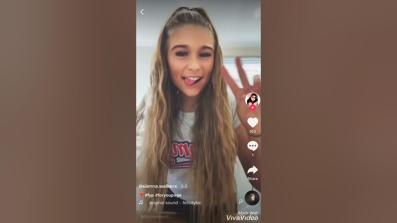 Sienna walker YouTube