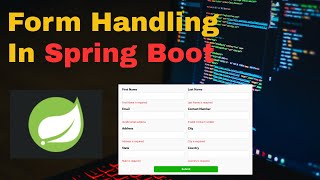 Spring Boot Form Handling Tutorial | REST API Integration, Spring Data JPA & MySQL | 2025